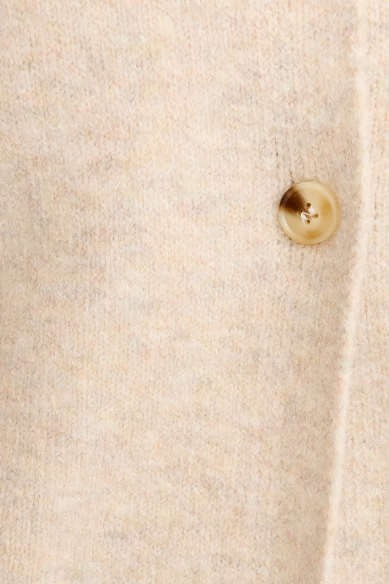 Timeless Comfort Knit Cardigan in Cream Wool Blend - Image 6